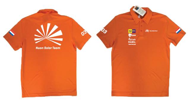 Nuon Solar Team Shirts