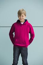 Picture of Varsity Hoodie Kids Hot Pink & NEW French Navy 