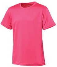 Picture of AWDis Kids Cool-T Hot Pink