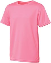 Picture of AWDis Kids Cool-T Electric Pink