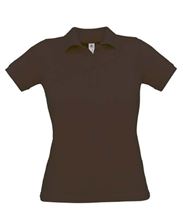 Picture of Poloshirt Dames Safran  Brown