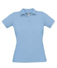 Picture of Poloshirt Dames Safran  Sky Blue