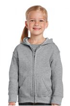 Picture of Heavy Blend™ Youth Full Zip Hooded Sweatshirt Sport Grey