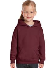 Picture of Heavy Blend™ Youth Hooded Sweatshirt Maroon