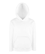 Picture of Kids hooded sweat Fruit of the Loom White