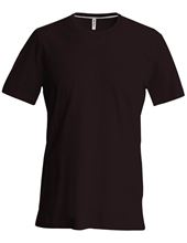 Picture of Kariban Heren T-Shirt met ronde hals en korte mouwen  Chocolate