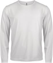 Picture of Heren Sport T-shirt lange mouw White