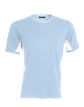 Picture of Tiger - tweekleurig T-Shirt Kariban Skye Blue - White