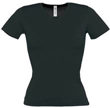 Picture of Watch Woman T-shirt korte mouw V-Neck Black
