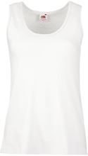 Picture of Fruit Of The Loom Ladies Valueweight Vest White