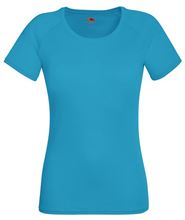 Picture of  Lady-Fit	Performance	T Fruit of the Loom Azure Blue