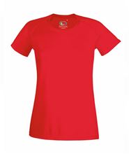 Picture of  Lady-Fit	Performance	T Fruit of the Loom Red