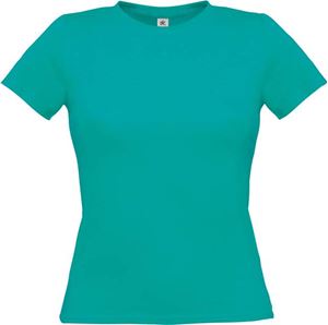 Afbeelding van Women-Only T-shirt B&C Real Turquoise
