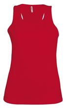 Picture of  Ladies sports vest Red