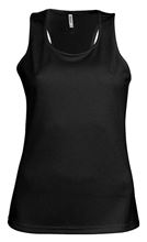 Picture of  Ladies sports vest Black