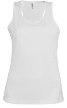 Picture of  Ladies sports vest White
