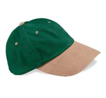 Picture of Low Profile Heavy Brushed Cotton Cap Forrest Green Taupe