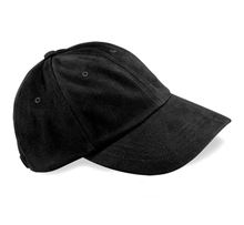 Picture of Low Profile Heavy Brushed Cotton Cap Black
