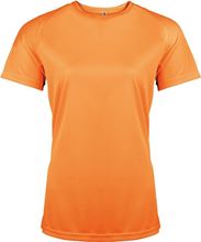 Picture of Dames Sport T-shirt Proact Orange