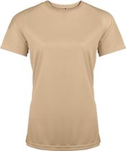 Picture of Dames Sport T-shirt Proact Sand