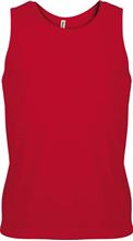 Picture of  Men's sports vest PROACT Red