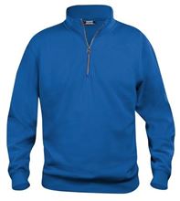 Picture of Clique Basic Sweater Half Zip Kobalt Blauw