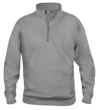 Picture of Clique Basic Sweater Half Zip Grijsmelange