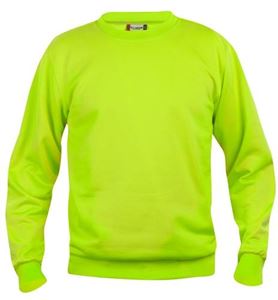 Afbeelding van Clique Basic Roundneck Sweater Signaal Groen