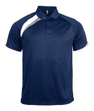 Picture of Polo Adult Proact Navy  / White / Storm Grey