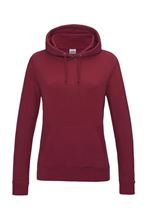 Picture of Girlie College Hoodie Red Hot Chilli