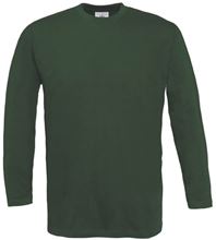 Picture of B&C Exact 150 long sleeve T-shirt Bottle Green