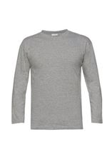 Picture of B&C Exact 190 long sleeve T-shirt Sport Grey