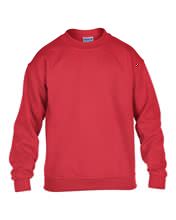 Picture of Gildan Heavy Blend™ youth crew neck sweatshirt Red