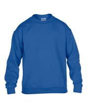 Picture of Gildan Heavy Blend™ youth crew neck sweatshirt Royal Blue