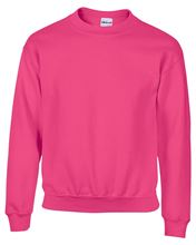 Picture of Gildan Heavy Blend™ youth crew neck sweatshirt Safety Pink