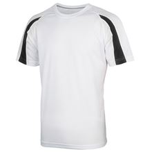 Picture of Kids Contrast Cool T Arctic White / Jet Black