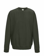 Picture of AWDIS Sweatshirt Unisex Olive Green