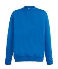 Picture of Lightweight set-in sweatshirt Fruit of the Loom Royal Blue