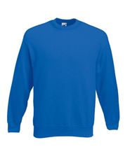 Picture of Premium set-in sweatshirt Fruit of the Loom Royal Blue