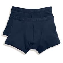 Picture of 2 pack Classic Shorty Fruit of the Loom Navy