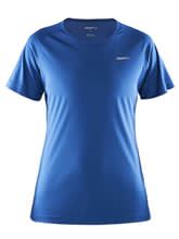 Picture of Craft Prime Tee Dames Hardloopshirt Sweden Blue