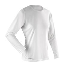 Picture of Sneldrogend Dames Sport T-shirt lange mouw White