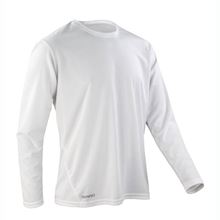 Picture of Sneldrogend Heren Sport T-shirt lange mouw White
