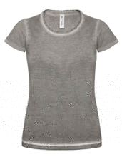 Picture of T-Shirt DNM plug in Women B&C Grey Clash