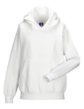 Picture of Kids Hooded Sweatshirt Russel White