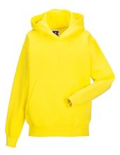 Picture of Kids Hooded Sweatshirt Russel Yellow