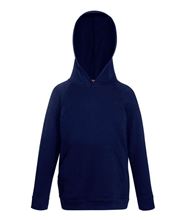 Picture of Kids lightweight hooded Sweat Fruit of the Loom Deep Navy