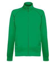Picture of Lightweight Sweat Jacket Fruit of the Loom Kelly Green