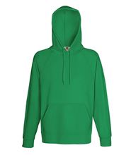 Picture of Fruit of the Loom Lightweight Hooded Sweatshirt Kelly Green