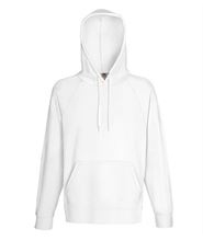 Picture of Fruit of the Loom Lightweight Hooded Sweatshirt White